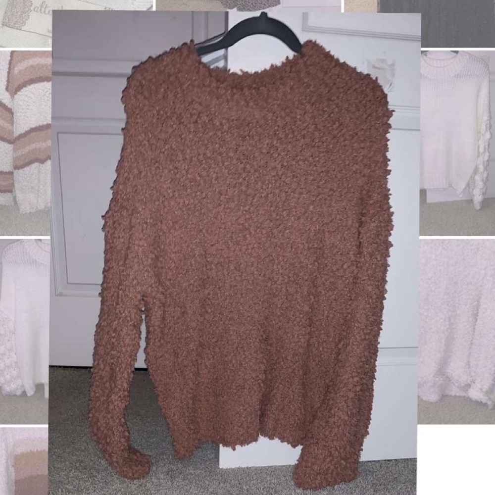 Popcorn sweater